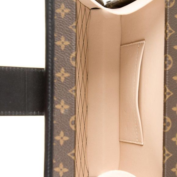 LOUIS VUITTON Monogram Petite Malle trunk crossbody shoulder bag red birds LV - Picture 5 of 5